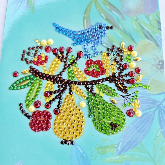 SALE 🚨 Handmade Greeting Card Diamond Painted - Picture 3 of 7